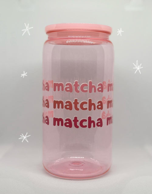 Berry Matcha Pop - Plastic Tumbler
